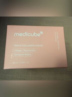 Medicube Triple Collagen Cream — Pink Hydrating Moisturizer